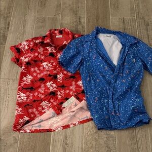 Button down Columbia shirts